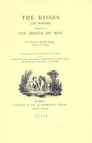 Cover of: The kisses = ( Les baisers): preceded by The month of May