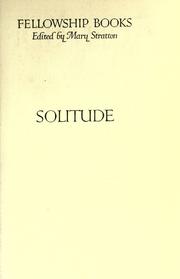 Cover of: Solitude by Norman Gale, Norman Gale