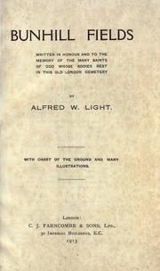 Bunhill Fields by Alfred W. Light