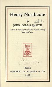 Cover of: Henry Northcote. by J. C. Snaith