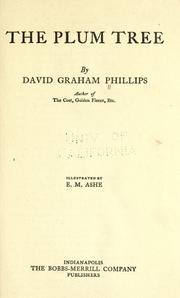 Cover of: The plum tree by David Graham Phillips
