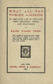 Cover of: Ralph Waldo Trine