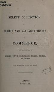 A select collection of scarce and valuable tracts on commerce