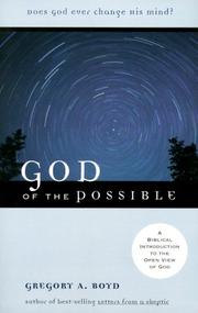 God of the Possible by Gregory A. Boyd