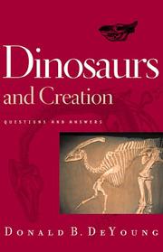 Cover of: Dinosaurs and Creation: Questions and Answers