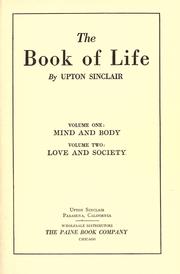 Cover of: The book of life by Upton Sinclair