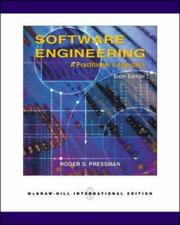Cover of: Software Engineering by Roger S. Pressman