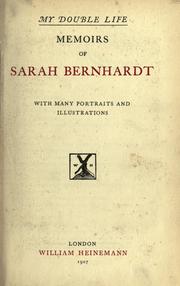 Cover of: My double life by Sarah Bernhardt
