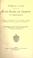 Cover of: A manual of laws relating to the State board of charity of Massachusetts.