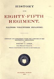 Cover of: History of the Eighty-fifth regiment by Henry J. Aten