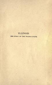 Cover of: Illinois, the story of the prairie state by Grace Humphrey