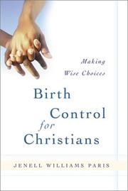 Birth Control for Christians by Jenell Williams Paris