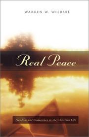 Cover of: Real Peace | Warren W. Wiersbe