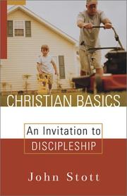 Cover of: Christian basics by John R. W. Stott
