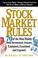 Cover of: Stock market rules