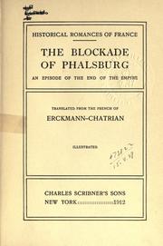 The blockade of Phalsburg by Emile Erckmann