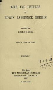 Cover of: Life and letters