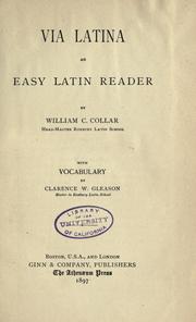 Cover of: Via latina: an easy Latin reader