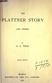Cover of: The Plattner story, and others. by H. G. Wells