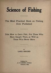 Cover of: Science of fishing by Arthur Robert Harding