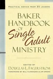 Cover of: Baker Handbook of Single Adult Ministry