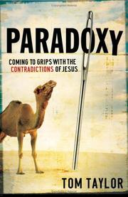 Cover of: Paradoxy: Coming to Grips with the Contradictions of Jesus