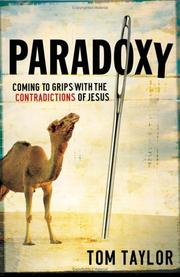 Cover of: Paradoxy by Tom Taylor