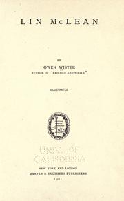 Cover of: Lin McLean