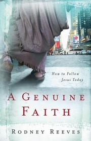 Cover of: A Genuine Faith by Rodney Reeves
