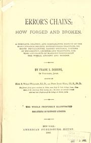 Cover of: Error's chains