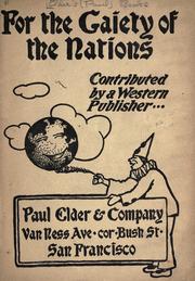 Cover of: For the gaiety of the nations