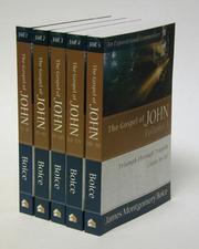 The Gospel of John by James Montgomery Boice