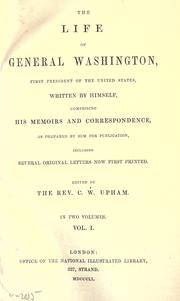 Cover of: The life of General Washington: first president of the United States