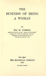 Cover of: The business of being a woman