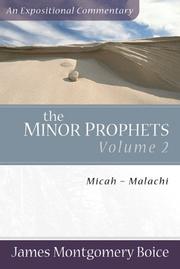 Cover of: Minor Prophets, The, vol. 2: MicahMalachi (Expositional Commentary)