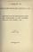 Cover of: A tribute to Theodore Woolsey [i.e. William] Dwight, presented on his resignation from the wardenship of the Columbia College Law School, 1891.