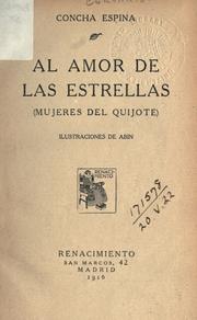 Cover of: Al amor de las estrellas: (mujeres del Quijote)