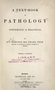 Cover of: text-book of pathology systematic & practical