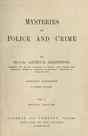 Cover of: Mysteries of police and crime. by Arthur Griffiths