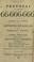 Cover of: A proposal for liquidating 66,666,666 2/3 of the three per cents, by converting the land tax into a permanent annuity, with cursory observations