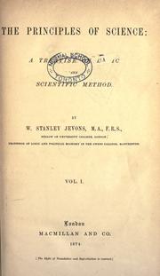 Cover of: The principles of science by William Stanley Jevons