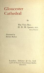 Cover of: Gloucester Cathedral