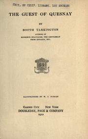 Cover of: The guest of Quesnay by Booth Tarkington
