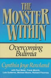 Cover of: The Monster Within | Cynthia Rowland