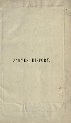 History of the Hawaiian islands by James Jackson Jarves