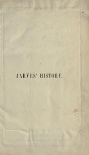 Cover of: History of the Hawaiian islands by James Jackson Jarves