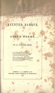 Cover of: The haunted barque: and other poems.