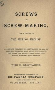 Screws and screw-making