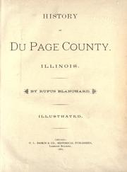 History of Du Page County, Illinois by Blanchard, Rufus