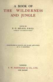 Cover of: A book of the wilderness and jungle